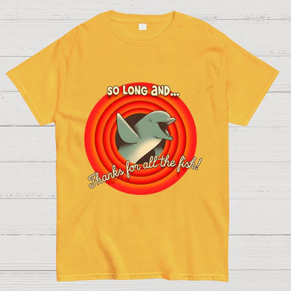 So Long & Thanks for all the Fish Unisex Geek T-Shirt
