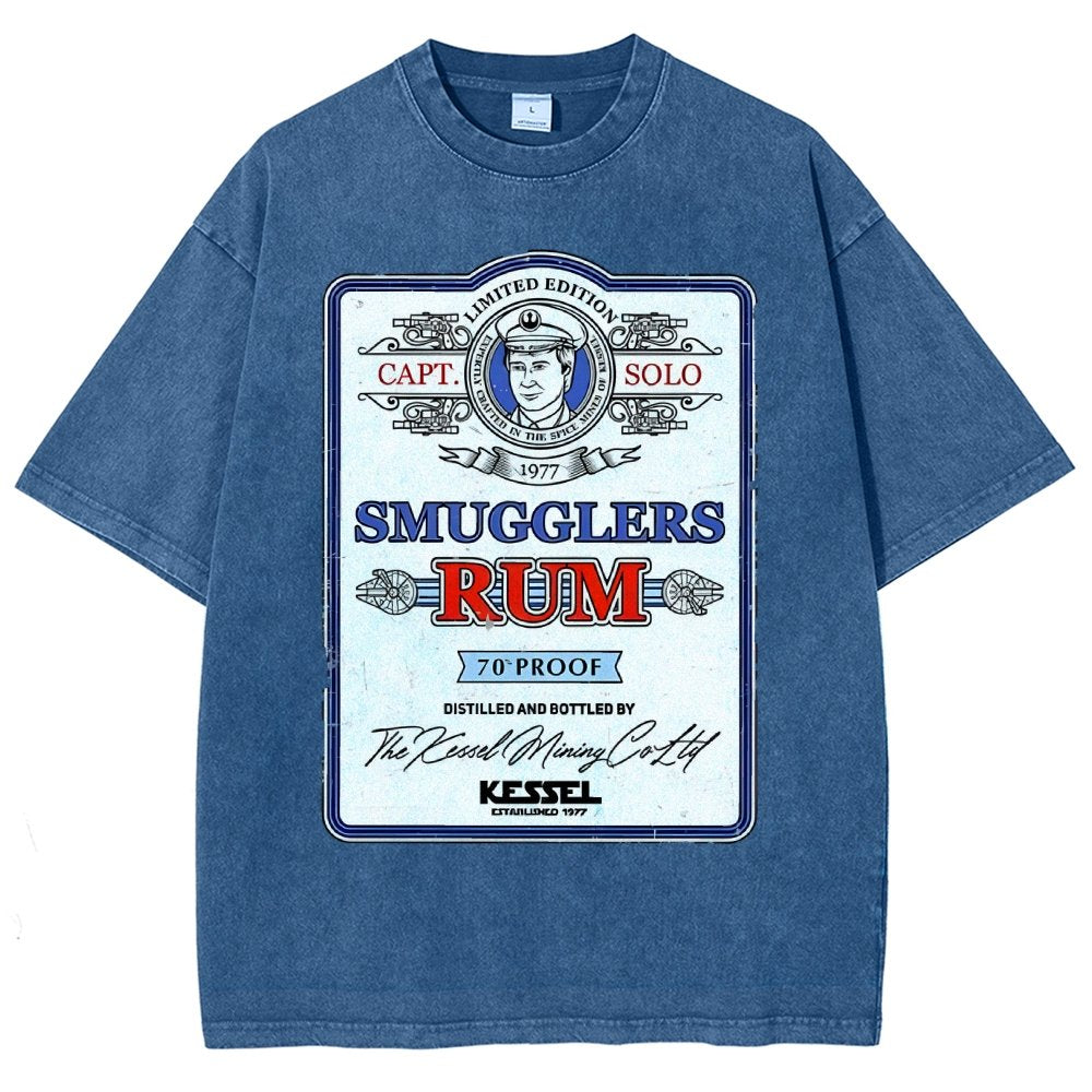 Smugglers Rum Vintage Distressed T-shirt