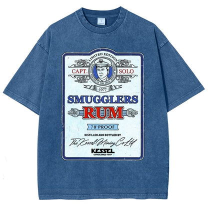 Smugglers Rum Vintage Distressed T-shirt