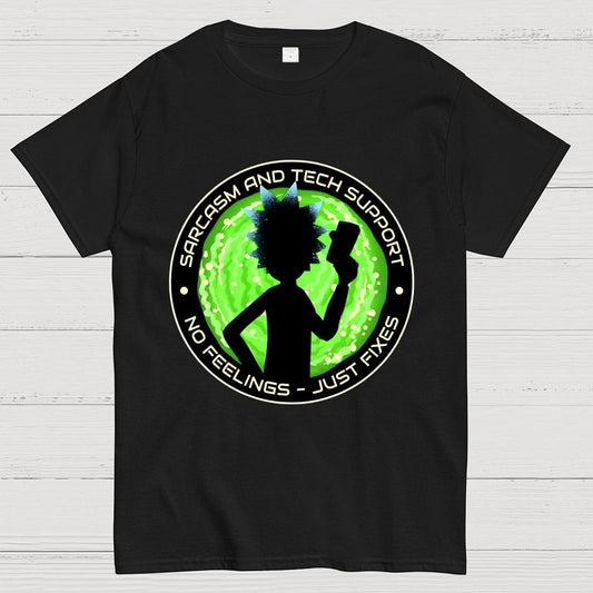 Sarcasm And Tech Support Scientist Geek T-Shirt