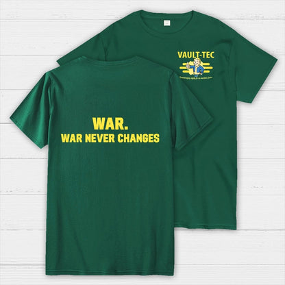 Eternal War Front And Back Printing Geek T-Shirt