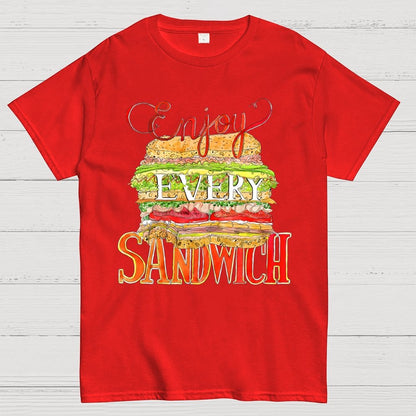 Enjoy Every Sandwich Geek T-Shirt