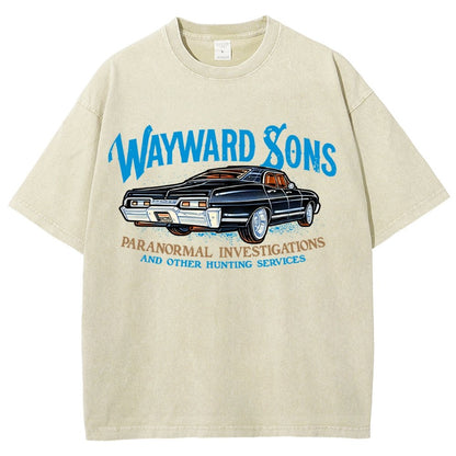 Wayward Sons Vintage Distressed T-shirt