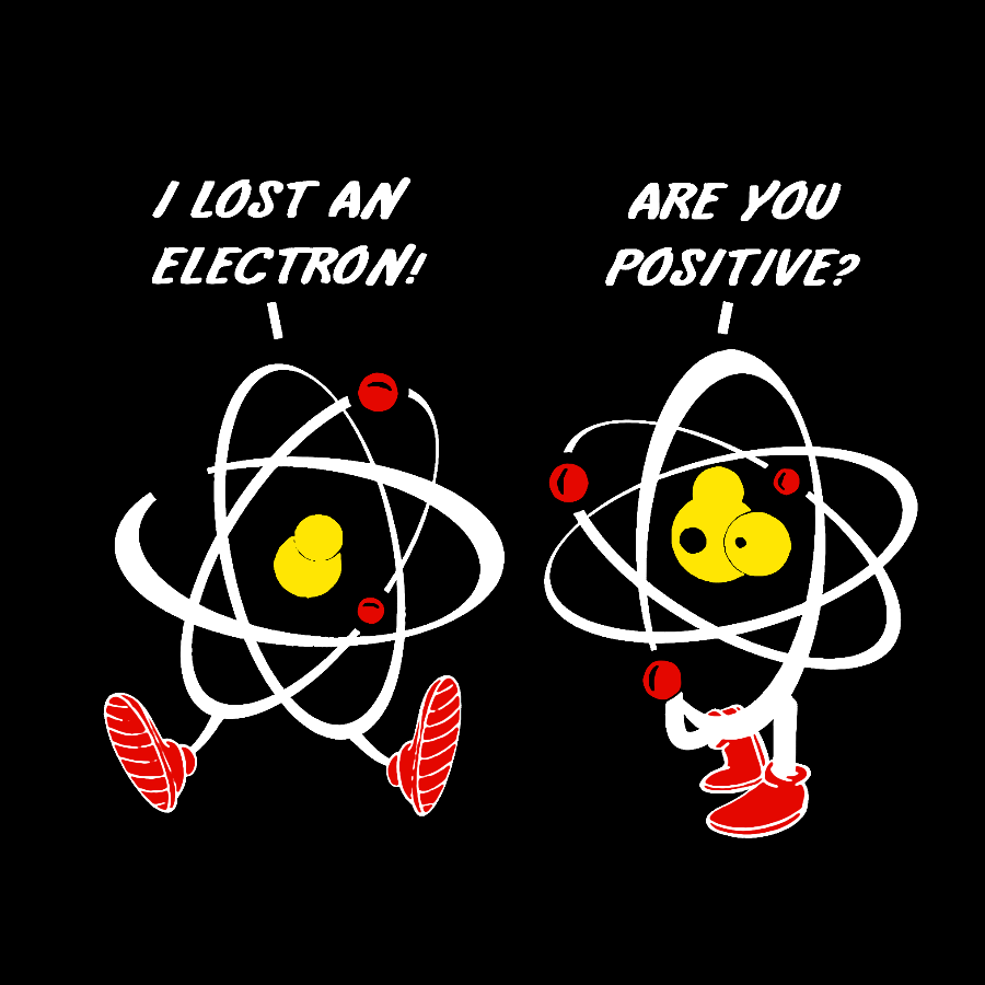 I Lost An Electron Are You Positive? Geek T-Shirt
