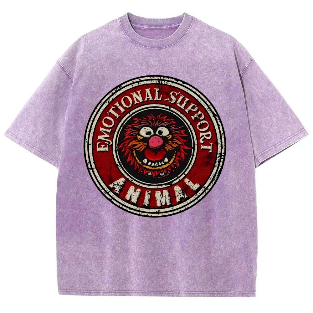 Emotional Support Animals Vintage Distressed T-shirt