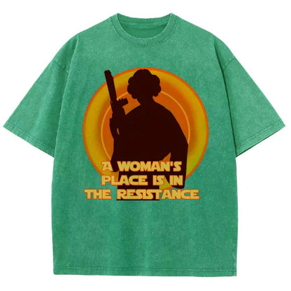 The Resistance Vintage Distressed T-shirt