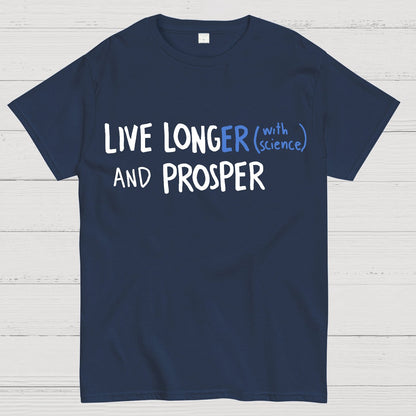 Live Long And Prosper Geek T-Shirt