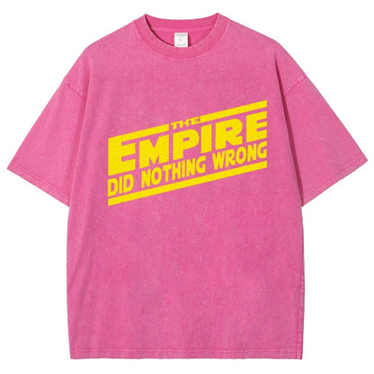 The Empire Did Nothing Wrong Vintage Distressed T-shirt