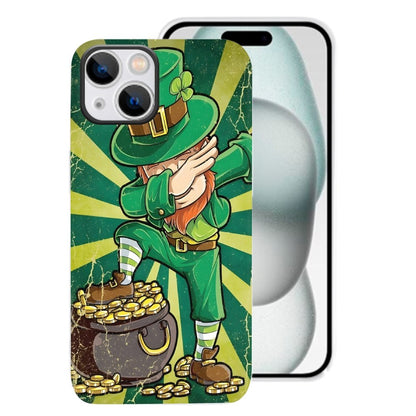 St. Patrick's Day Lucky Green Print Phone Cases