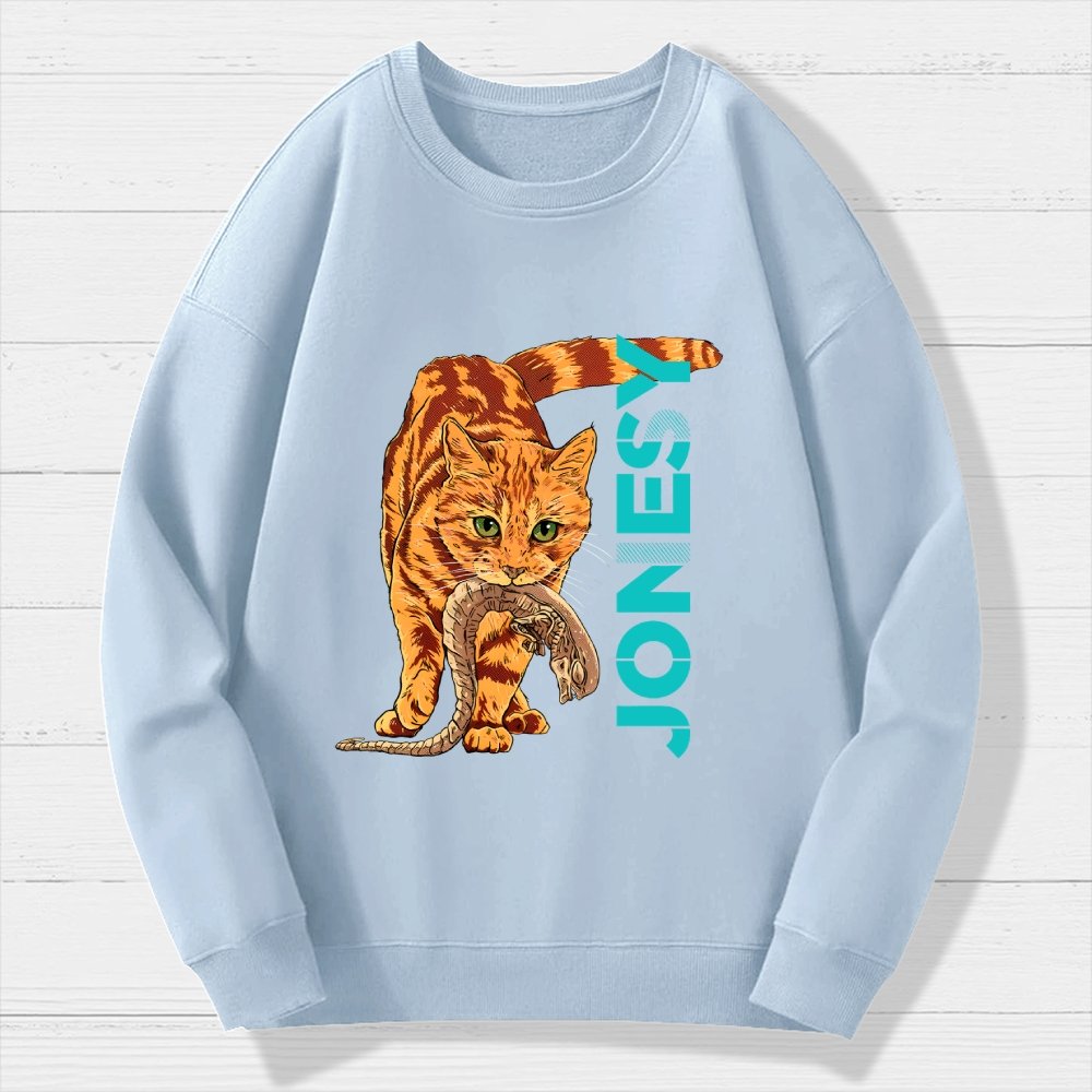Jonesy Geek Cotton Sweatshirt