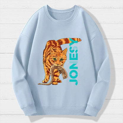 Jonesy Geek Cotton Sweatshirt