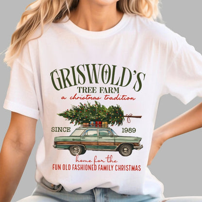 Holiday Tree Farm Geek T-Shirt