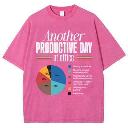 Another Productive Day Vintage Distressed T-shirt