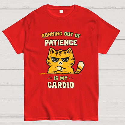 Running Out Of Patience Geek T-Shirt