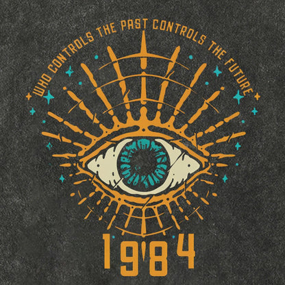 1984 George Orwell Control The Future Cotton Hat