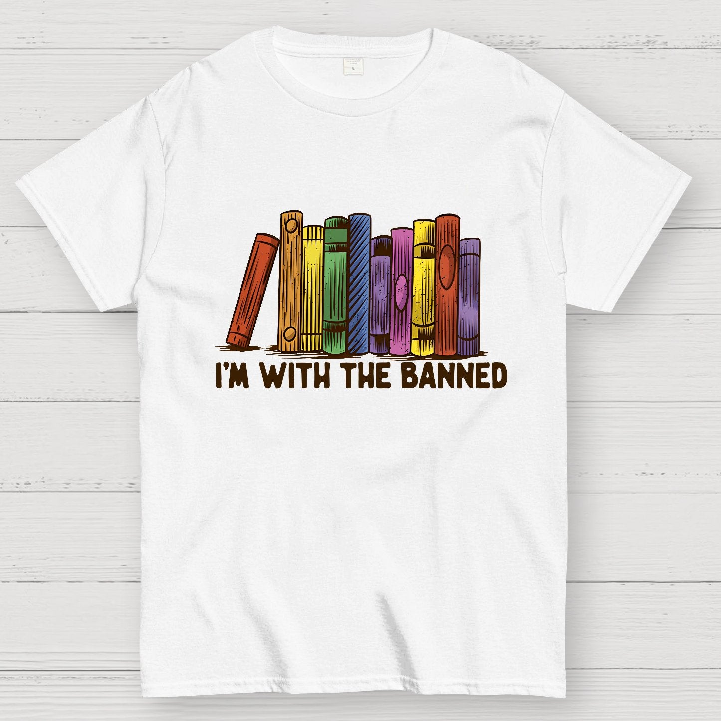 I'M With The Banned Geek T-Shirt