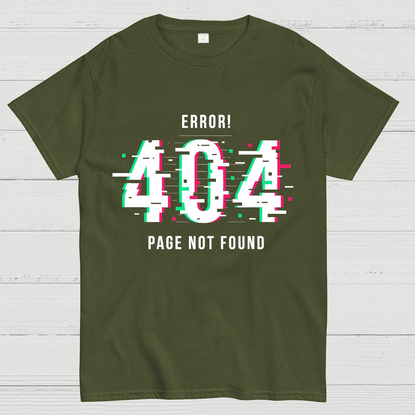 404 Not Found Geeky T-Shirt