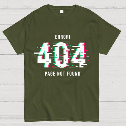 404 Not Found Geeky T-Shirt