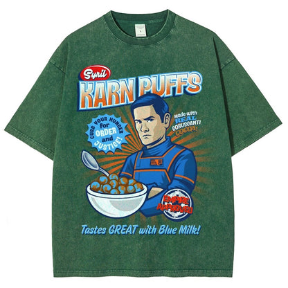 Karn Puffs Vintage Distressed T-shirt