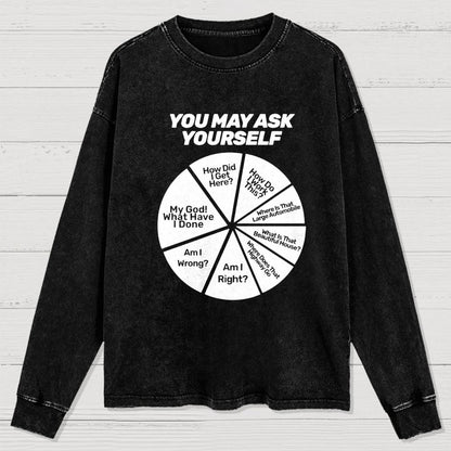 Techno Apocalypse Washed Long Sleeve Tee
