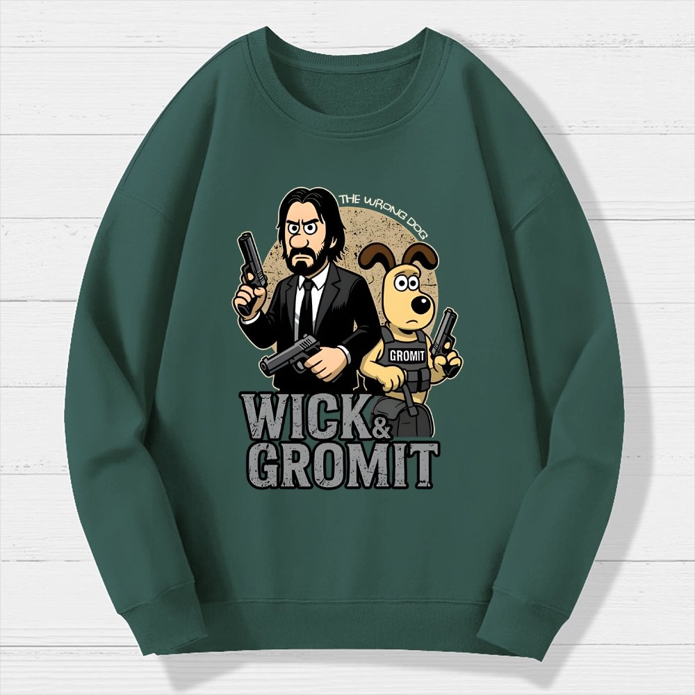 The Wrong Dog Geek Cotton Sweatshirt