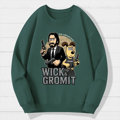 The Wrong Dog Geek Cotton Sweatshirt