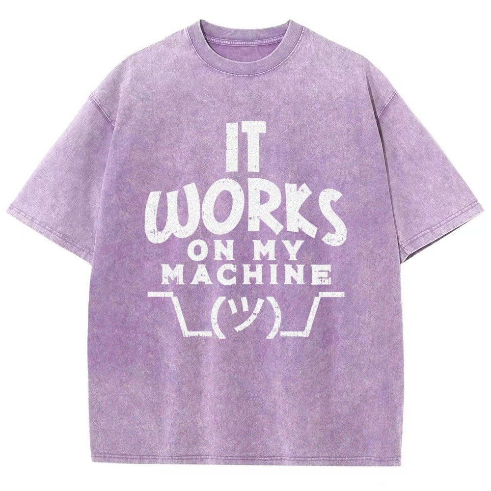 It Works on My Machine Vintage Distressed T-shirt