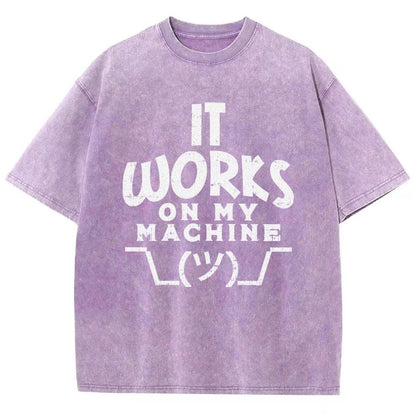 It Works on My Machine Vintage Distressed T-shirt