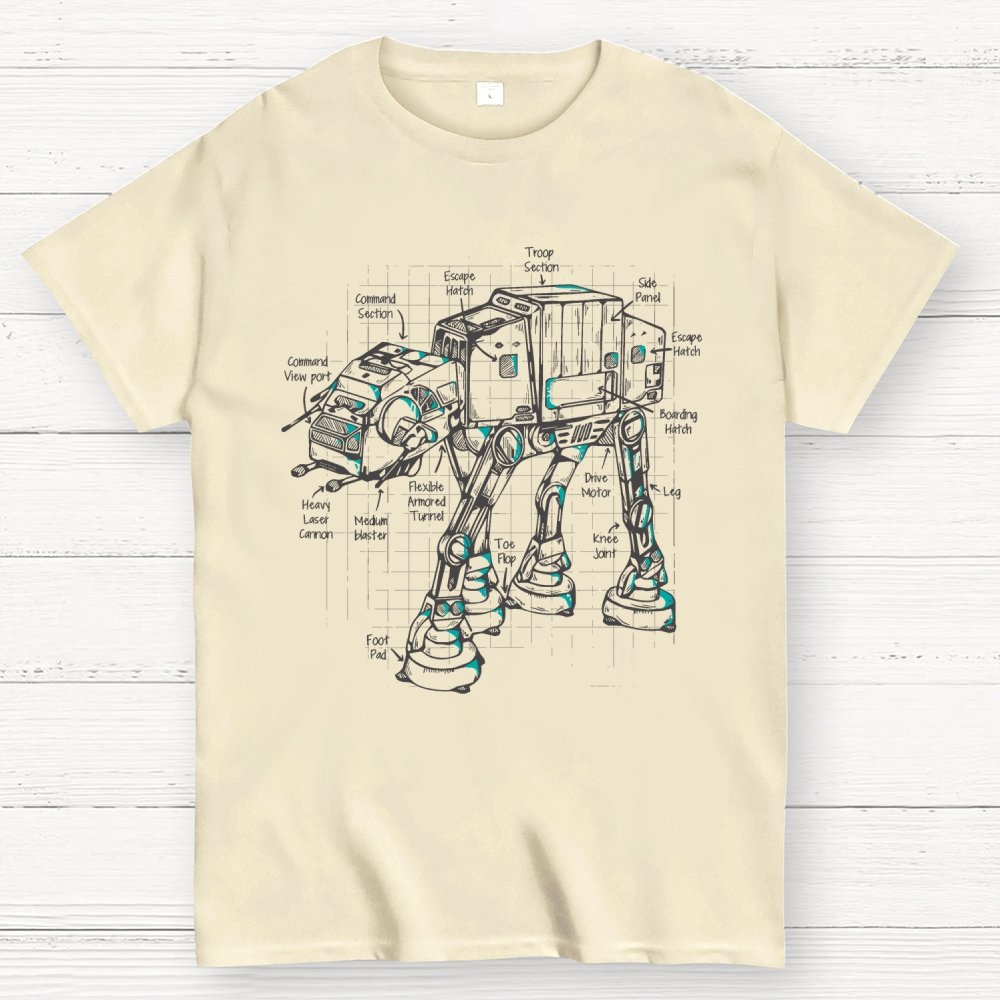 Walker's Blueprint Geek T-Shirt