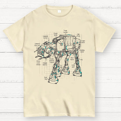 Walker's Blueprint Geek T-Shirt