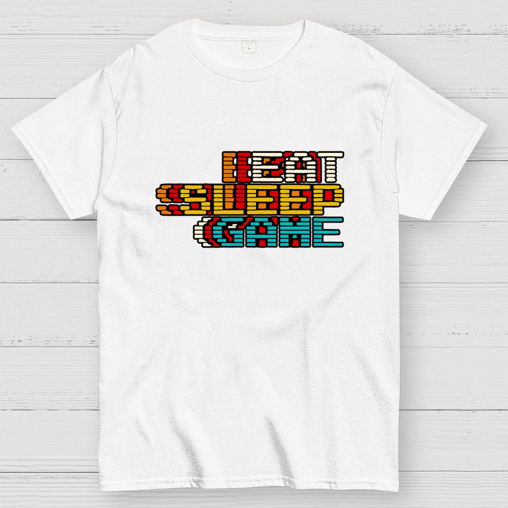 Eat Sleep Game Repeat Geek T-Shirt