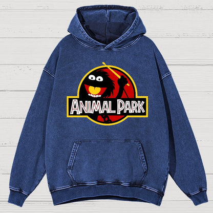 Animal Park Vintage Distressed Hoodie