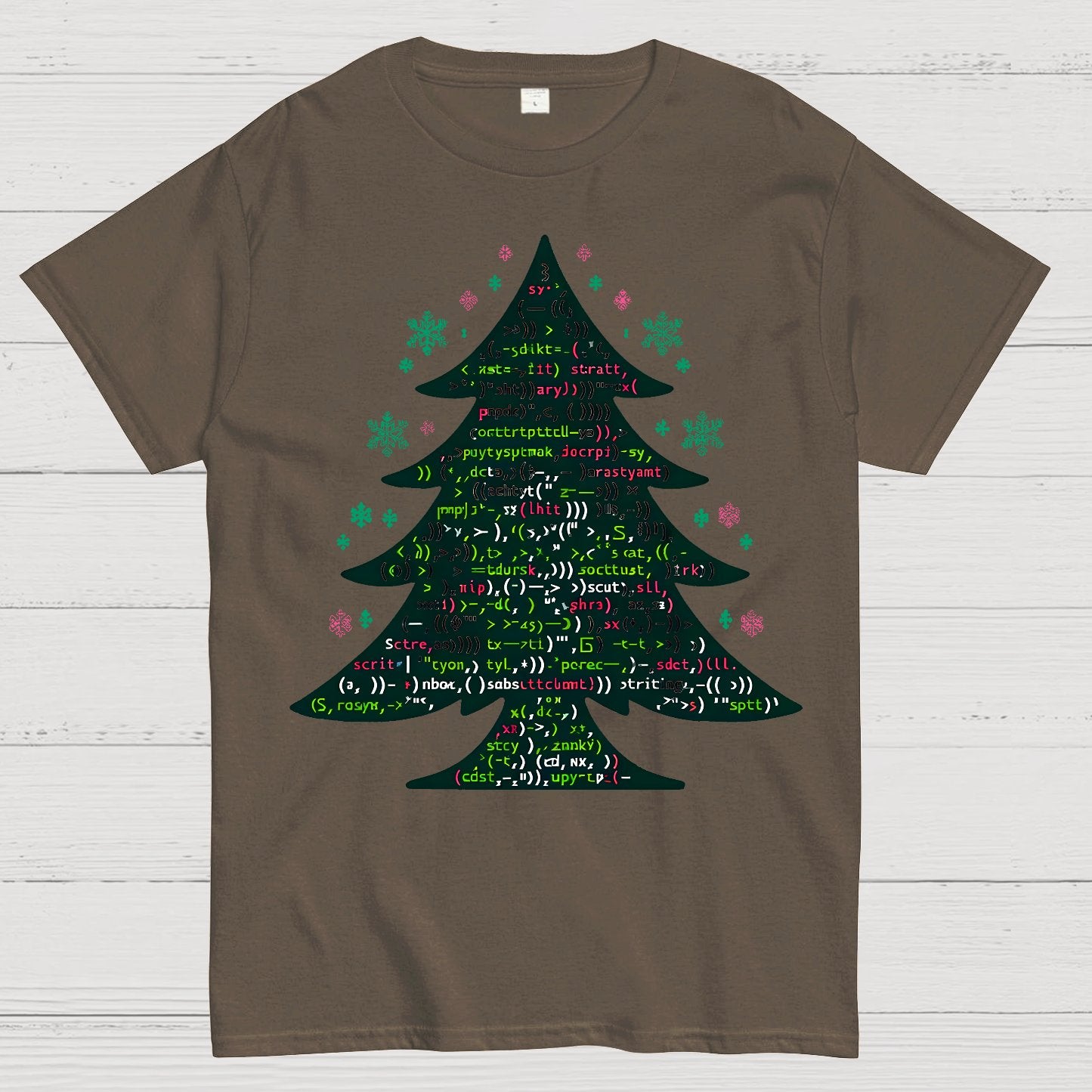 A Programmer's Christmas Tree Geek T-Shirt