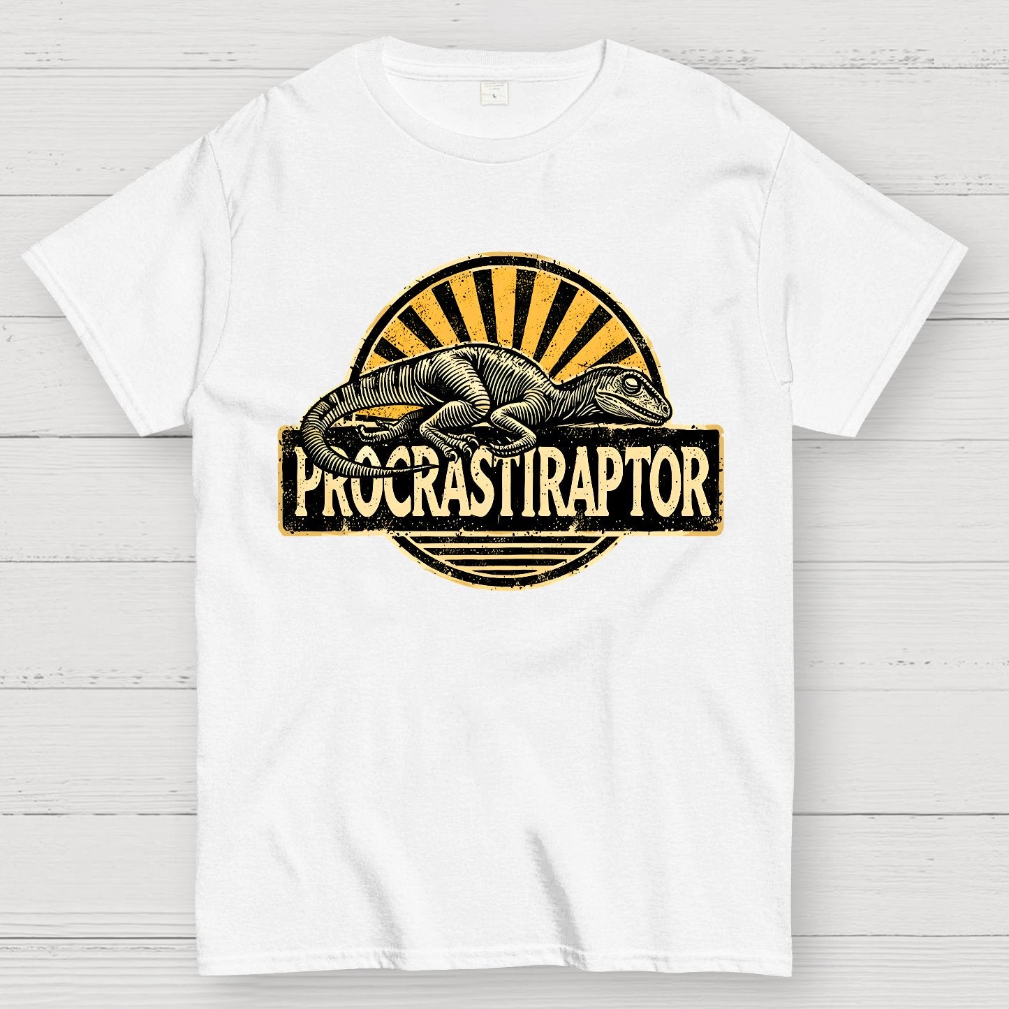 Procrastiraptor Geek T-Shirt