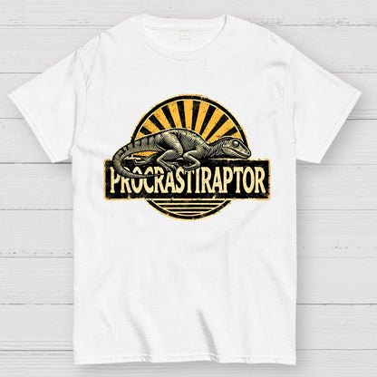 Procrastiraptor Geek T-Shirt