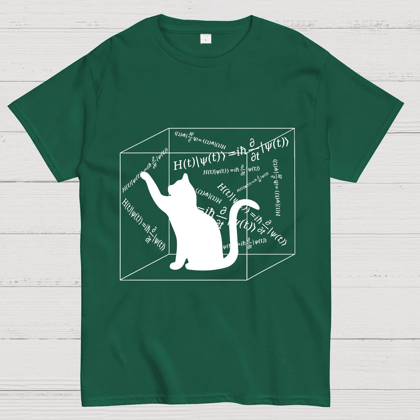 Schrödinger Cat Geeky T-Shirt