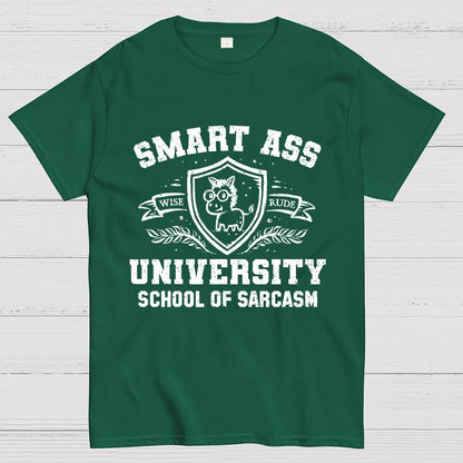 Smart Ass University Geek T-Shirt