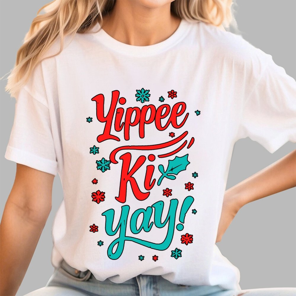 Yippee Ki Yay Christmas Geek T-Shirt