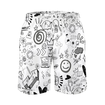 Stick Figure Geek Shorts