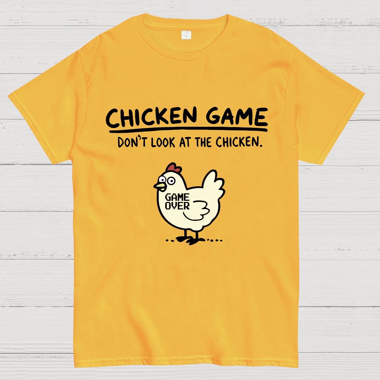 Chicken Game Geeky T-Shirt