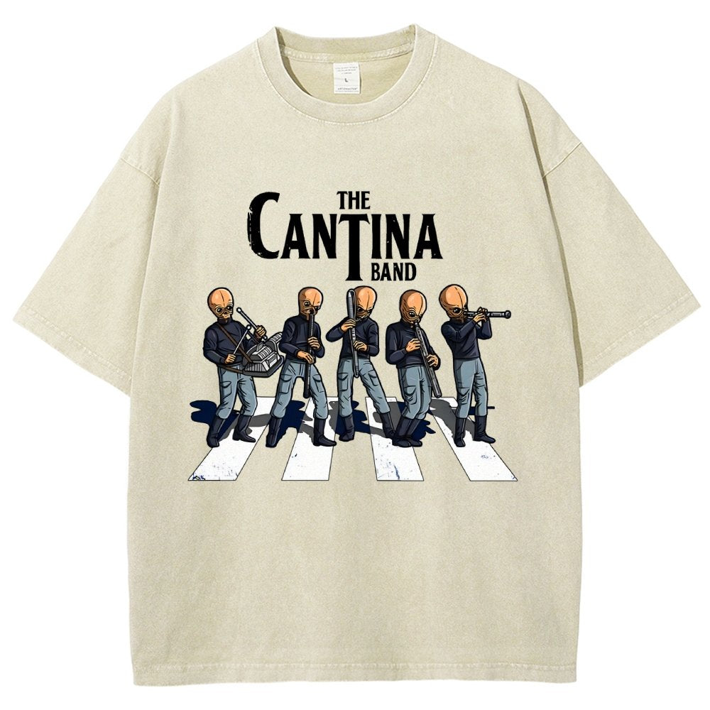 The Space Band Vintage Distressed T-shirt