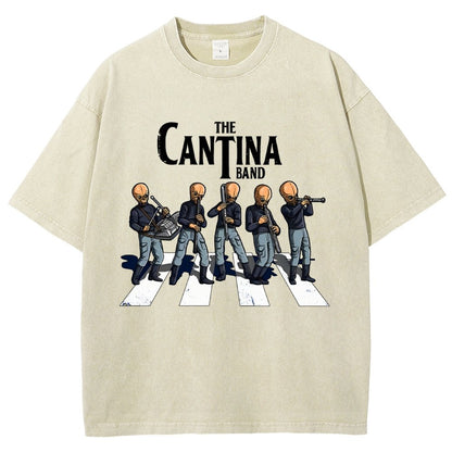 The Space Band Vintage Distressed T-shirt