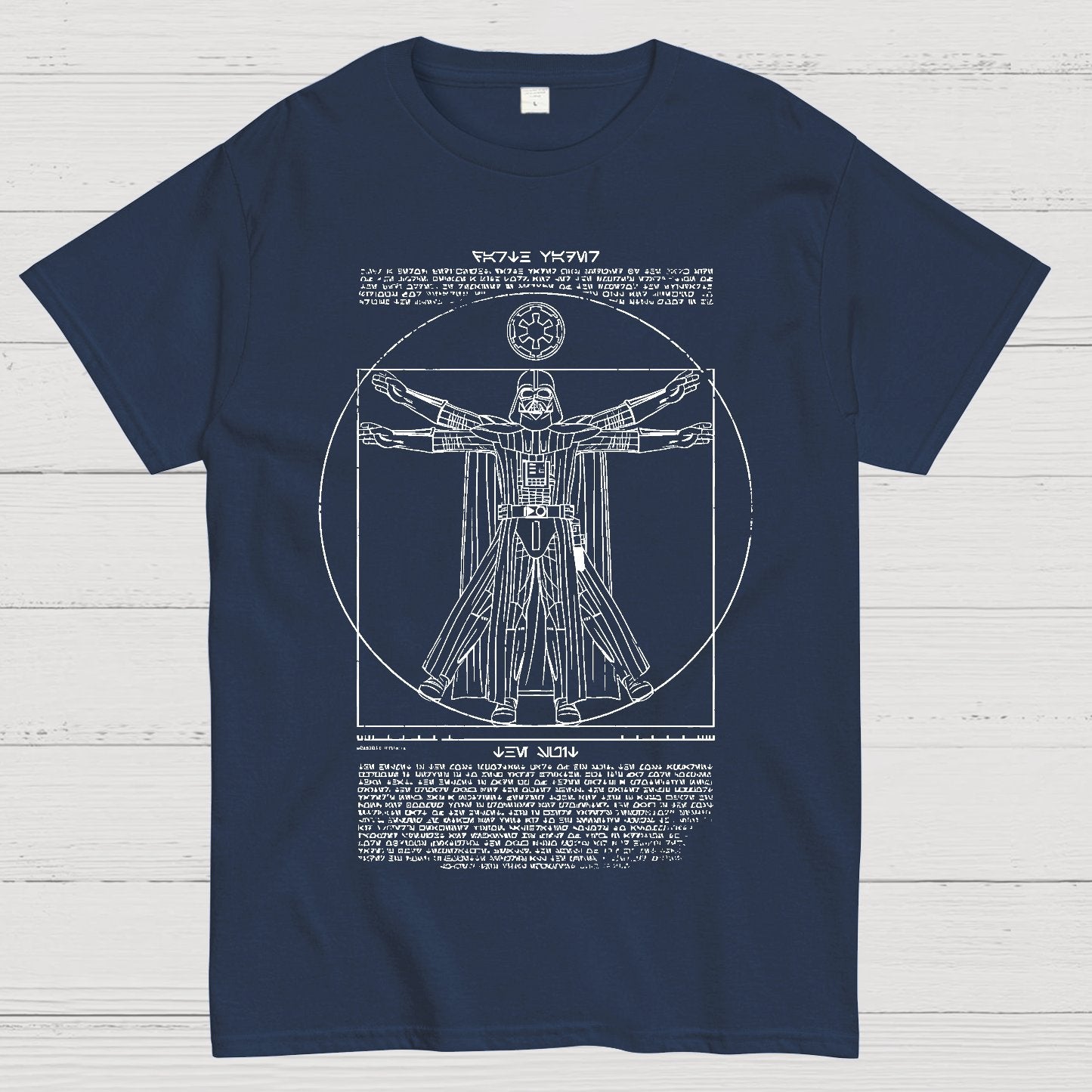 Vitruvian Darkside Geek T-Shirt