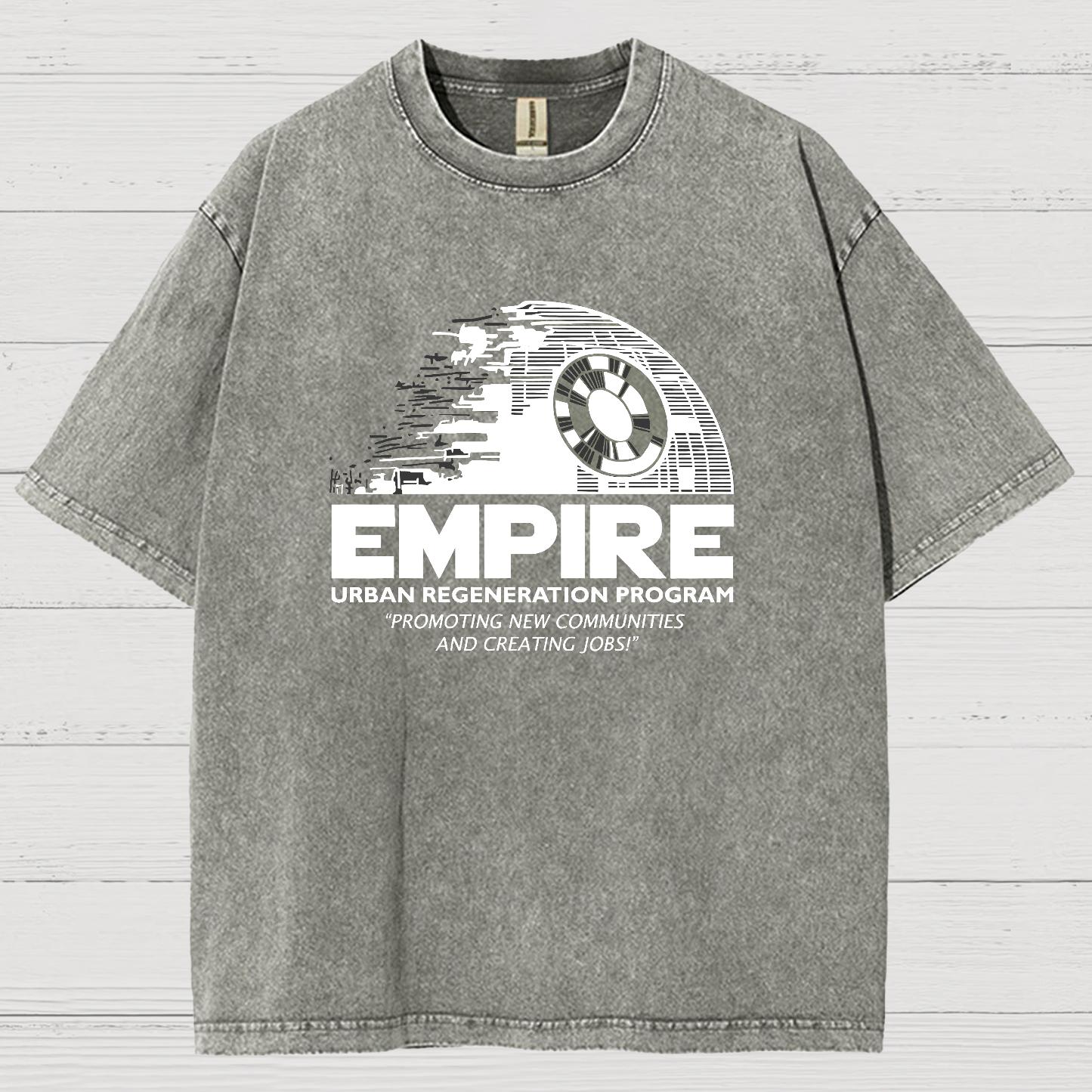 Empire Urban Regneration Vintage Distressed T-shirt