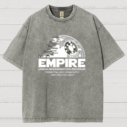 Empire Urban Regneration Vintage Distressed T-shirt