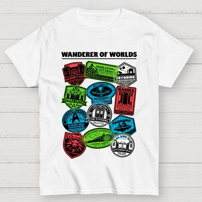 Geek Travel Stamp Geek T-Shirt