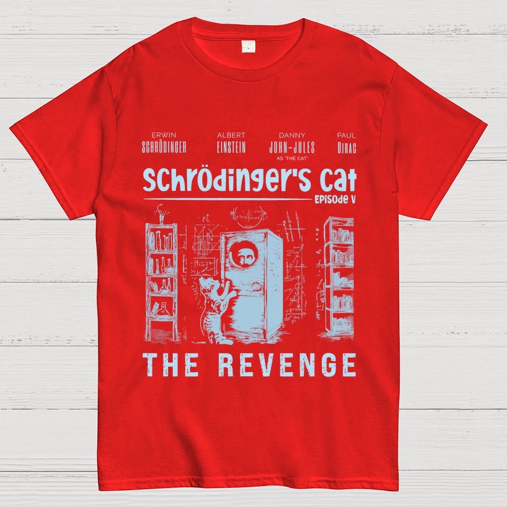 Schrödinger's Cat Revenge Geek T-Shirt