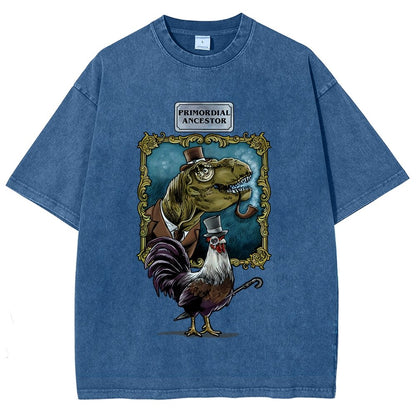 Primordial Ancestor Vintage Distressed T-shirt