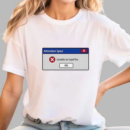 Attention Span Not Loading Geek T-Shirt