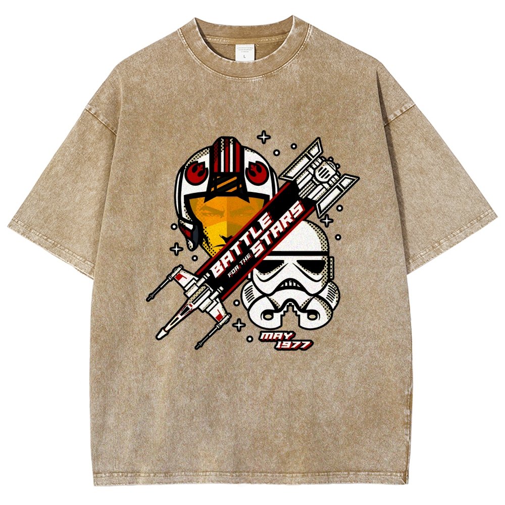Battle for the Stars Vintage Distressed T-shirt